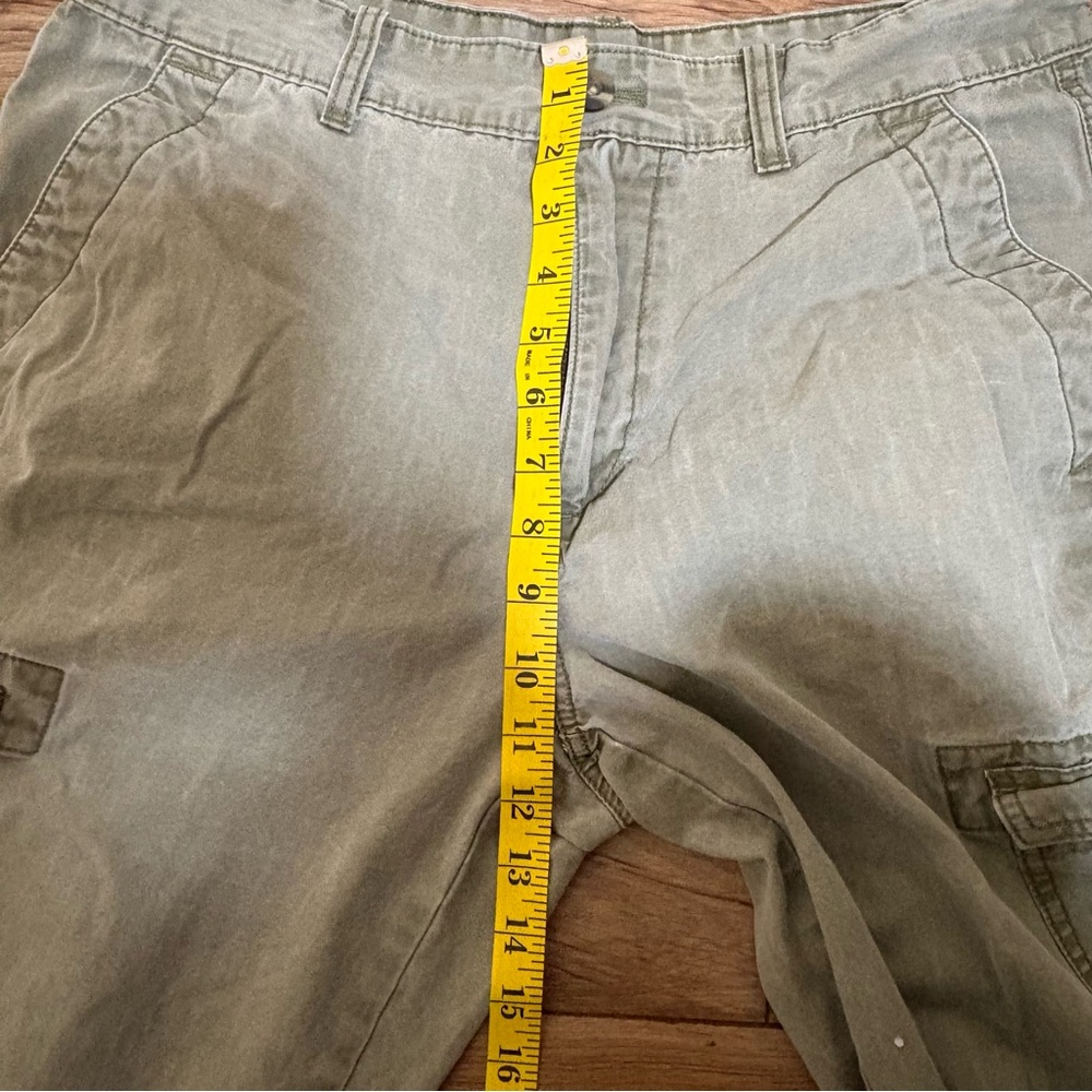 Eddie Bauer Men’s Olive Cargo Pants Utility Outdoor Workwear - Picture 8 of 11